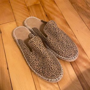 Universal thread espadrilles leopard